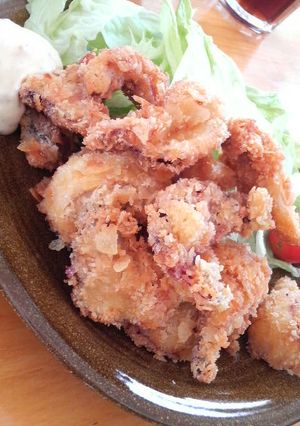 ポテトチップスで　イカフライ-レシピのメイン写真