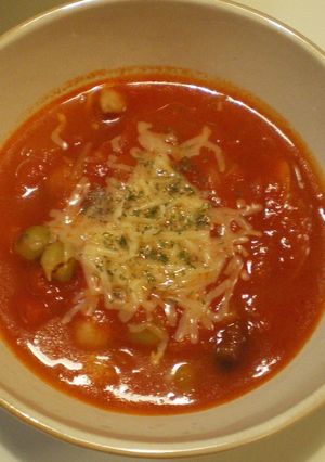簡単！おいしいビーンズのトマト煮込み-レシピのメイン写真