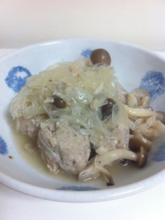 レンコン団子と大根の春雨スープ煮-レシピのメイン写真