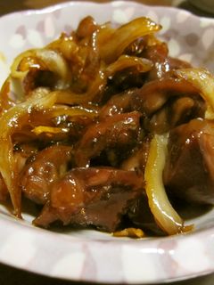 砂肝の甘辛煮♡-レシピのメイン写真