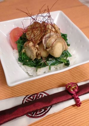 ベビーホタテ丼-レシピのメイン写真