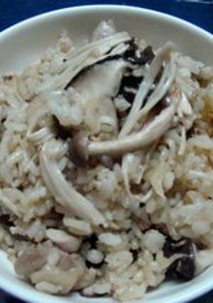 バターの香りほんのりキノコご飯-レシピのメイン写真
