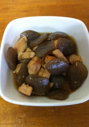鶏胸肉とこんにゃくの煮物-レシピのメイン写真