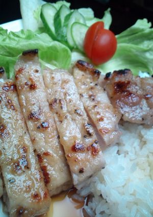 豚ロース切身でトンテキ☆さめても美味-レシピのメイン写真