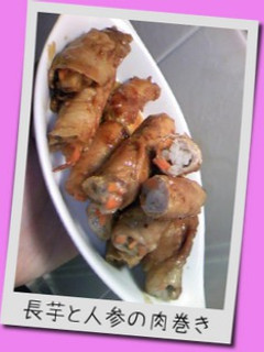 焼き肉タレで残り野菜肉巻き!!-レシピのメイン写真