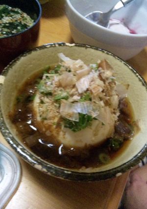 レンジでチン！簡単ホット豆腐！-レシピのメイン写真