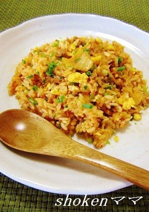 キムチチャーハン！隠し味はコチュジャン♪-レシピのメイン写真