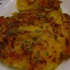 รูปของ リゾットみたいなシチューの焼きおにぎり