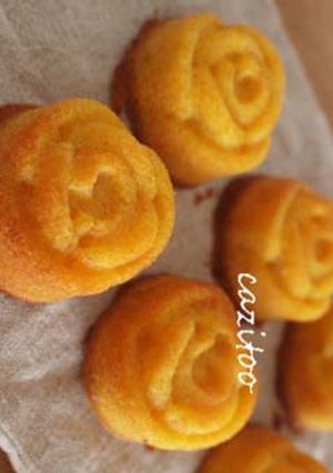 米粉☆かぼちゃのクリームチーズケーキ-レシピのメイン写真