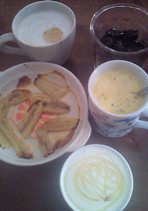 私の朝食　冬編-レシピのメイン写真