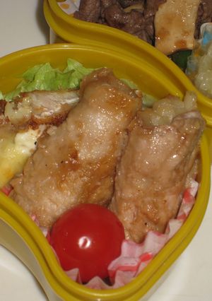 お弁当に★豚ジャガ巻き バター醤油味-レシピのメイン写真