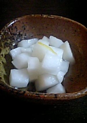 柚子香る☆大根の甘酢漬け-レシピのメイン写真
