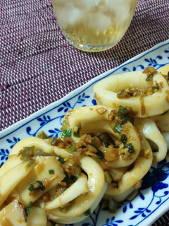 イカの香味炒め-レシピのメイン写真