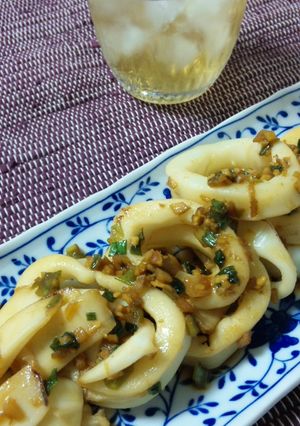 イカの香味炒め-レシピのメイン写真