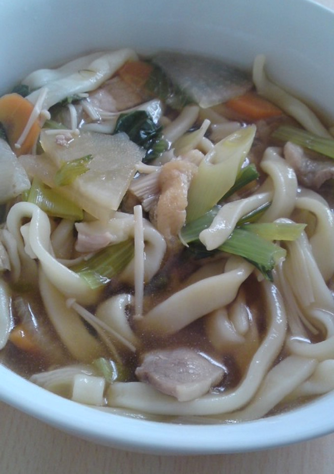 袋ひとつで☆簡単もちもち手打ちうどん☆-レシピのメイン写真