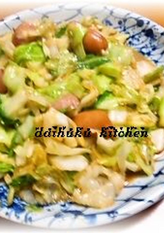 キャベツとウィンナーのとろチー炒め-レシピのメイン写真