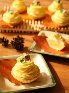 サツマイモのモンブランタルト-レシピのメイン写真