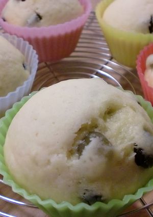 バター＆オイルなし☆大納言カップケーキ-レシピのメイン写真