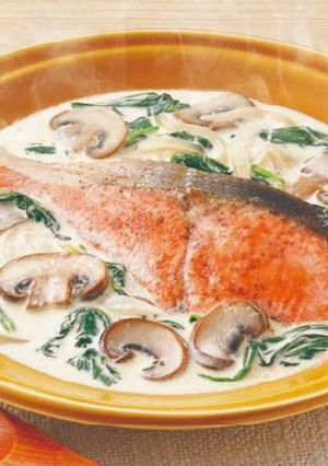 鮭のクリーム煮-レシピのメイン写真
