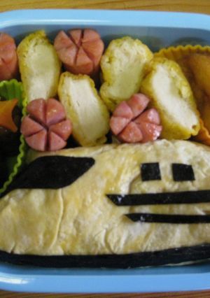 ❤キャラ弁❤新幹線オムライス-レシピのメイン写真