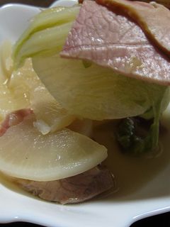 めちゃ簡単!大根・白菜・ベーコンの重ね煮-レシピのメイン写真