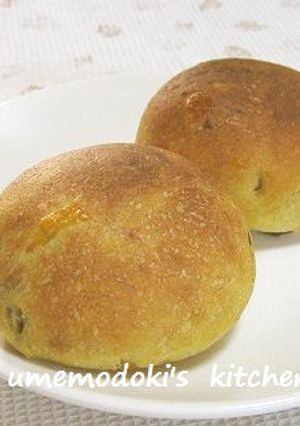 しっとり、ふわふわ~♪干し柿パン-レシピのメイン写真
