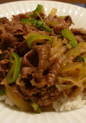 牛丼-レシピのメイン写真