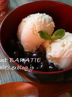 マロン・アイスクリーム-レシピのメイン写真