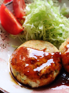 卵ナシ☆ふわふわお豆腐ハンバーグ-レシピのメイン写真