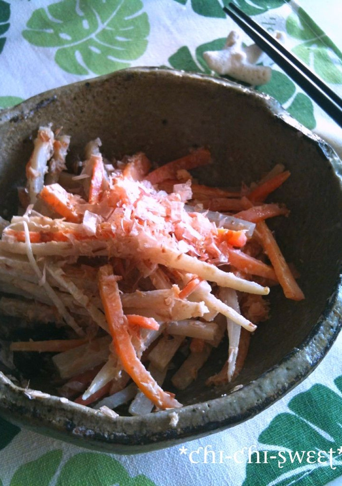 ＊ごぼうと人参の醤油マヨサラダ＊-レシピのメイン写真