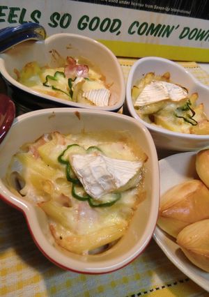 ペンネ入り♪ポテトグラタン-レシピのメイン写真