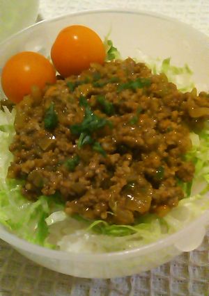 ドライカレー-レシピのメイン写真