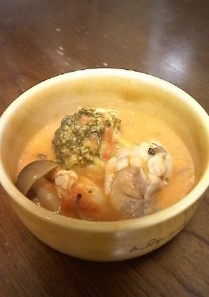 鶏肉とブロッコリーのトマトクリーム煮-レシピのメイン写真
