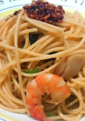 食べるラー油パスタ-レシピのメイン写真