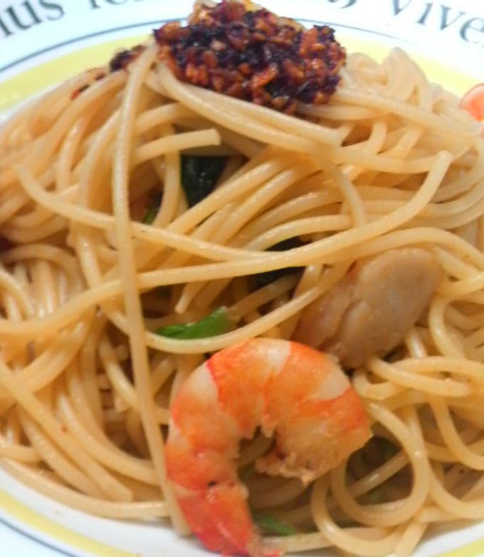 食べるラー油パスタ-レシピのメイン写真
