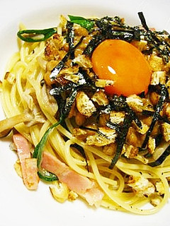 カリカリ揚げの納豆パスタ-レシピのメイン写真