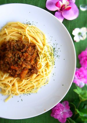 ほめられパスタ☆ボローニャ風ミートソース-レシピのメイン写真