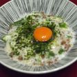 トロロっとしたオクラ納豆黄身和え