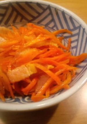 にんじん塩炒め-レシピのメイン写真