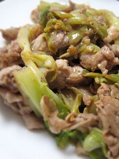 豚肉とキャベツのオイスターマヨネーズ炒め-レシピのメイン写真