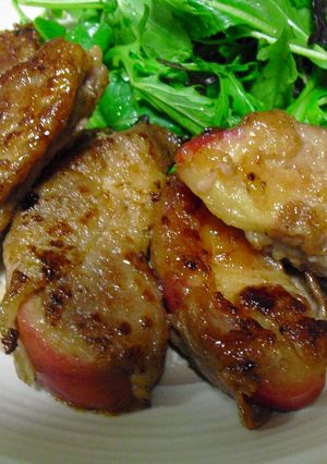 豚肉のりんご巻き-レシピのメイン写真