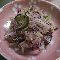 รูปของ 給食レシピ♪超簡単!ゆかり和え♪