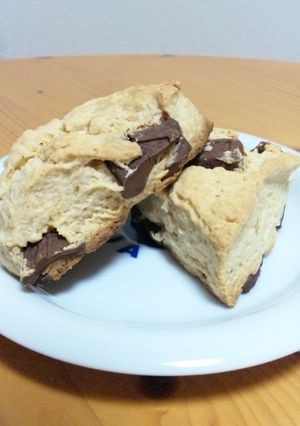 HCMでメープルチョコチャンクスコーン！-レシピのメイン写真