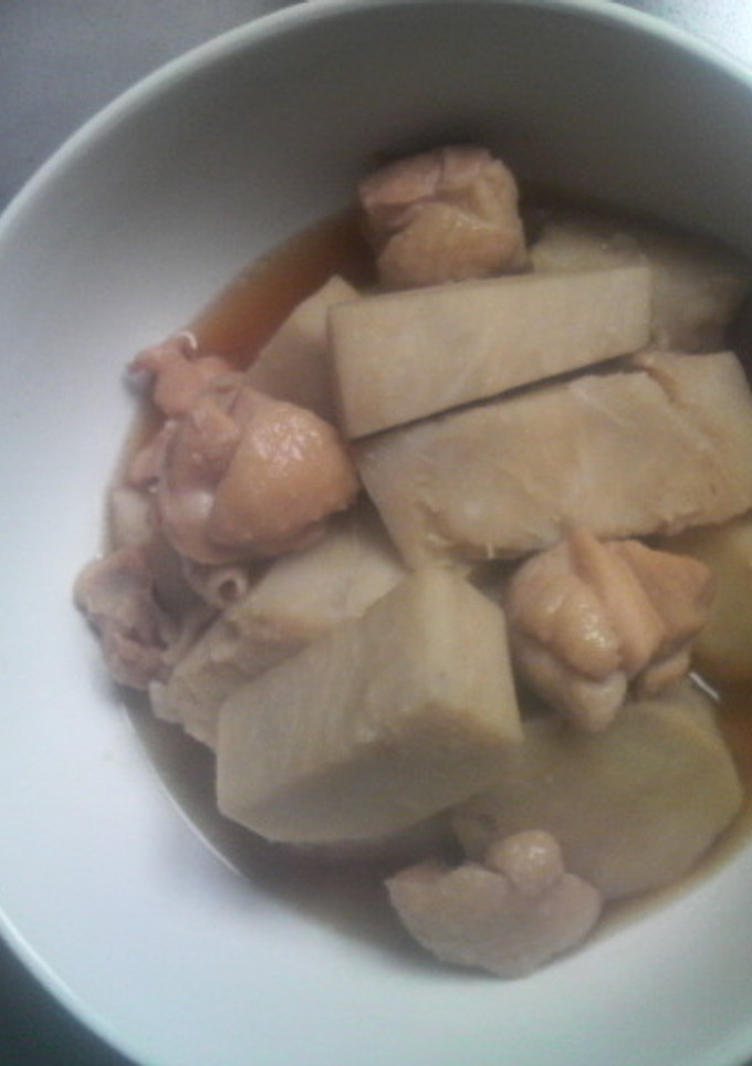 ほっこり美味しい♪里芋と鶏肉の煮物-レシピのメイン写真