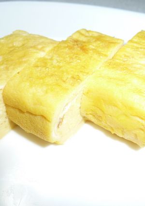 ふんわり＊ジューシーな卵焼き-レシピのメイン写真