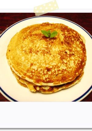 卵なし♪しっとりりんごのパンケーキ-レシピのメイン写真