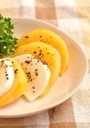 柿カプレーゼ-レシピのメイン写真