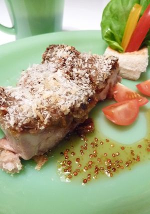 蜂蜜マスタードの鶏肉とポルチーニのグリル-レシピのメイン写真