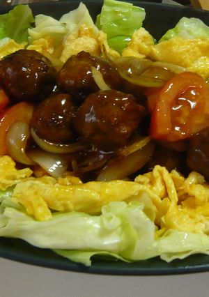 中華名菜　ｄｅ　パーティー風肉だんご☆-レシピのメイン写真