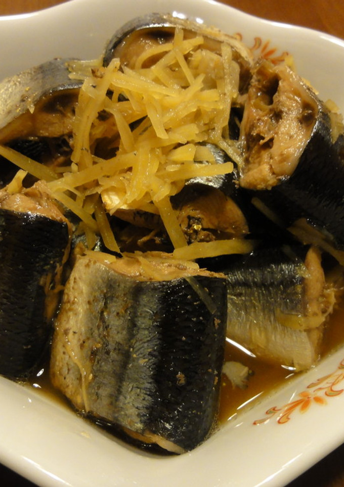 骨ごと食べるさんまの生姜煮-レシピのメイン写真